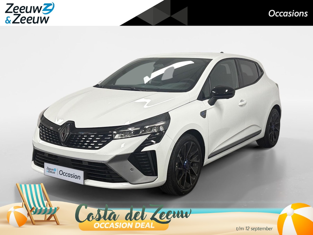 Renault Clio - 1.6 E-Tech Full Hybrid 145 esprit Alpine AUTOMAAT NAVI AIRCO 360CAMERA STOELVERWARMING STO - AutoWereld.nl
