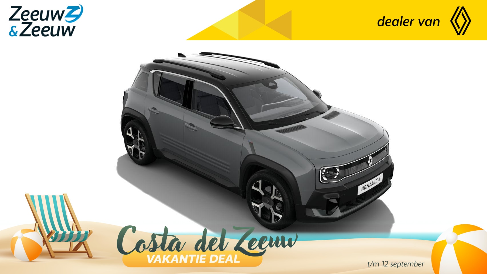 Renault 4 - comfort range techno 52 kWh | OP VOORRAAD OP =OP  NU MET €2.500,- - AutoWereld.nl