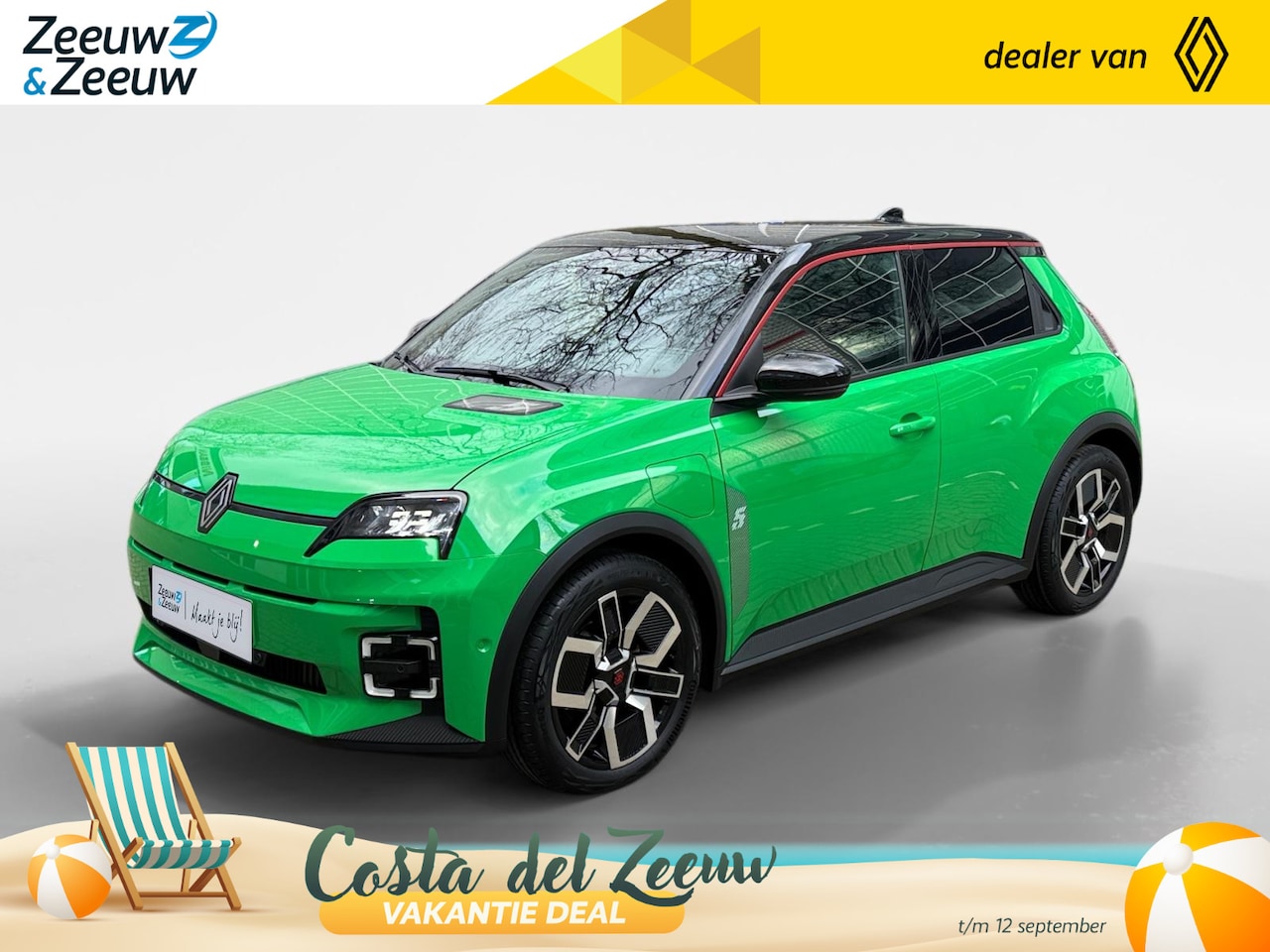 Renault 5 - comfort range techno 52 kWh | OP VOORRAAD OP=OP  NU MET €1,800- - AutoWereld.nl