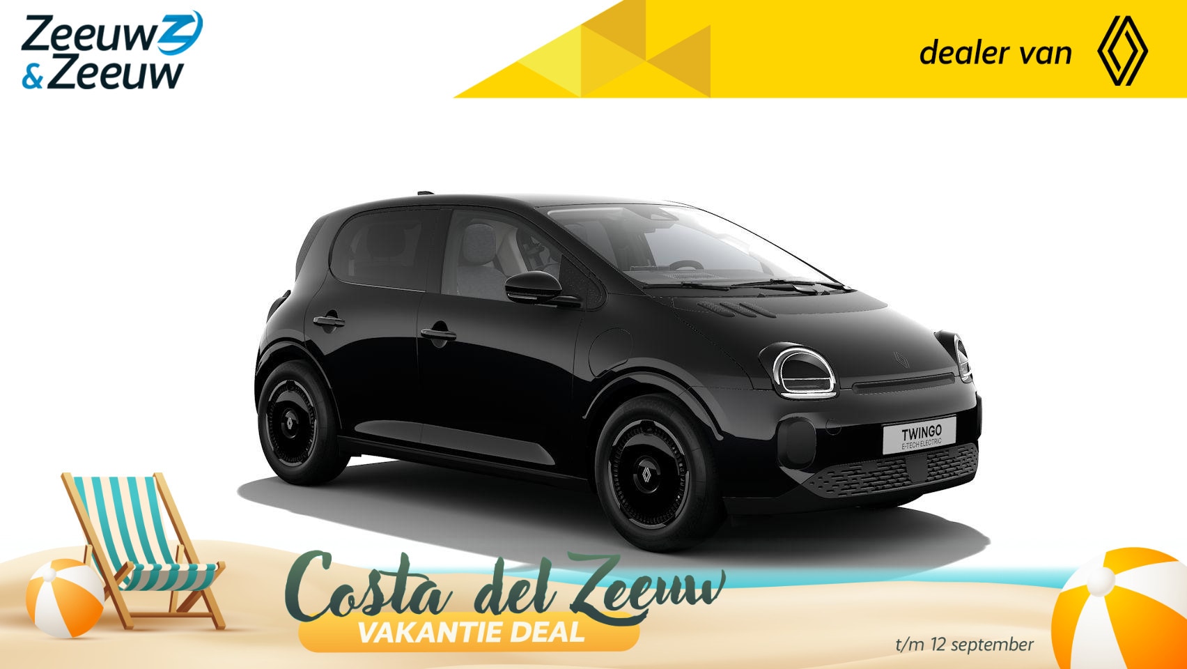 Renault Twingo - urban range techno 27.5 kWh | NU TE BESTELLEN MET €500,- INTRODUCTIEVOORDEEL!!! NU MET Zee - AutoWereld.nl
