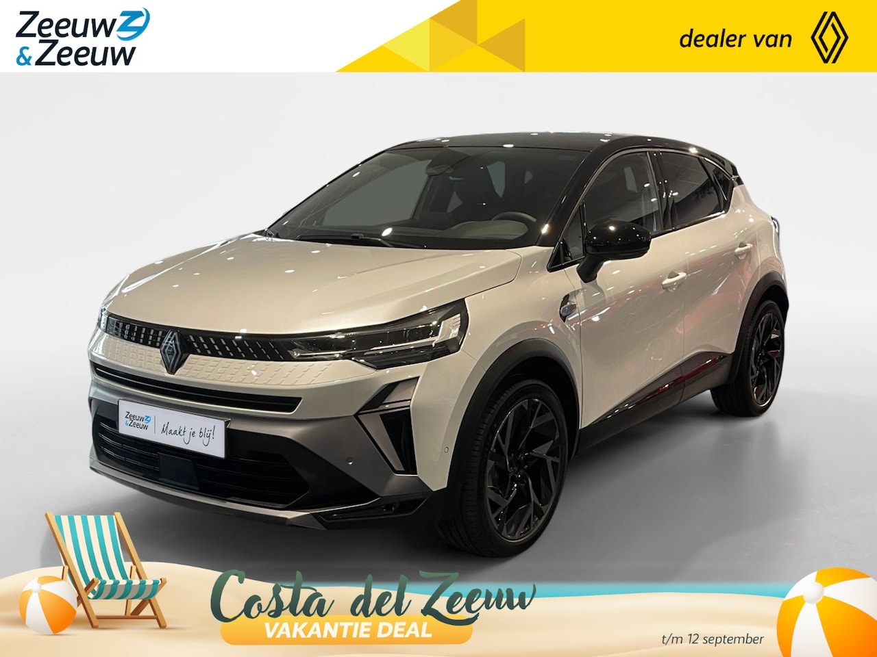 Renault Captur - 1.6 E-Tech full hybrid 160 esprit Alpine | UIT VOORRAAD LEVERBAAR NU MET €1500 KORTING!!! - AutoWereld.nl