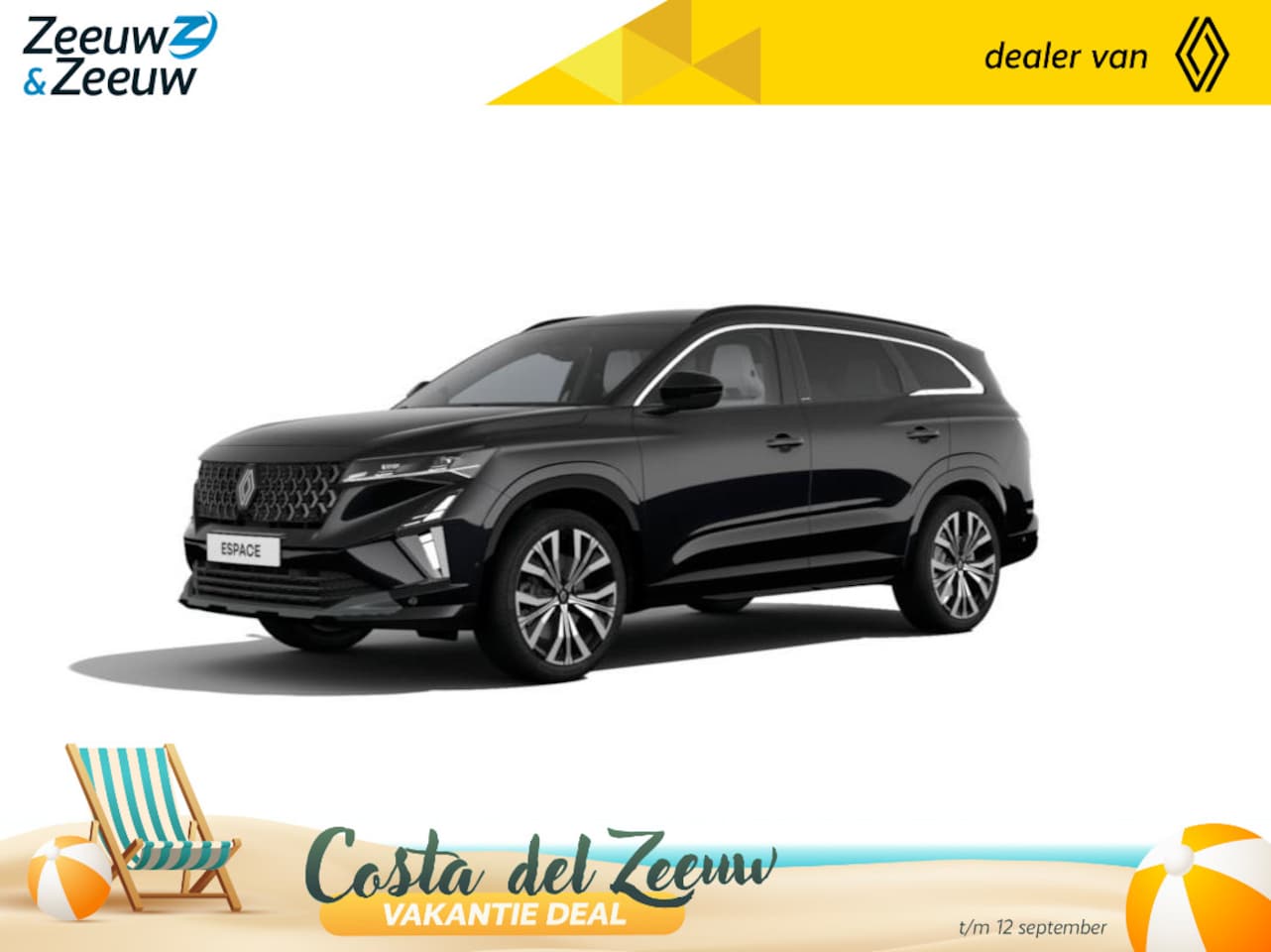 Renault Espace - E-Tech full hybrid 200 iconic 7p. | Uit voorraad leverbaar met € 4.000,- Zeeuw & Zeeuw voo - AutoWereld.nl