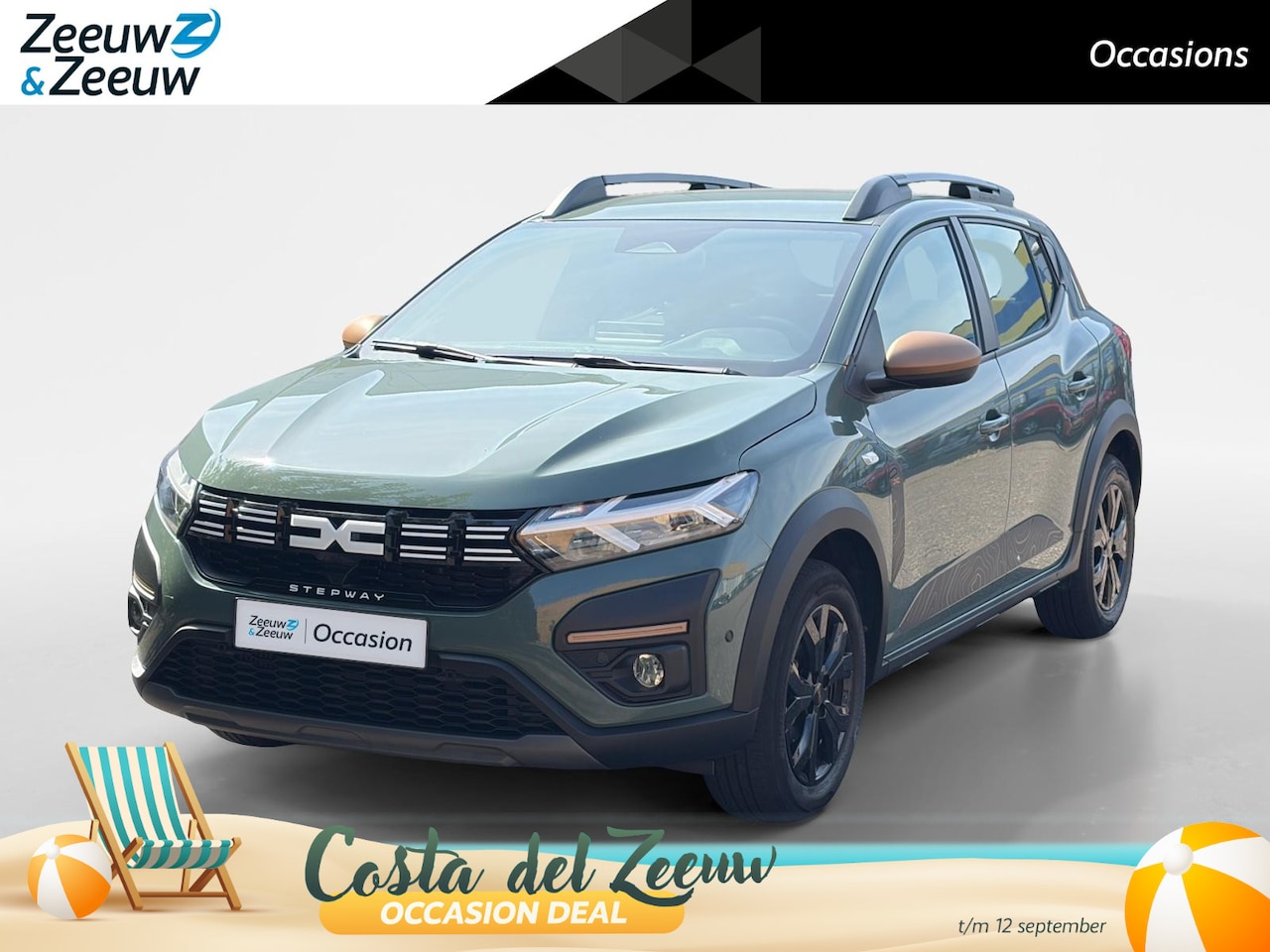 Dacia Sandero Stepway - 1.0 TCe 110 Extreme Pack Extreme , airco (automatisch), achteruitrijcamera , cruise contro - AutoWereld.nl