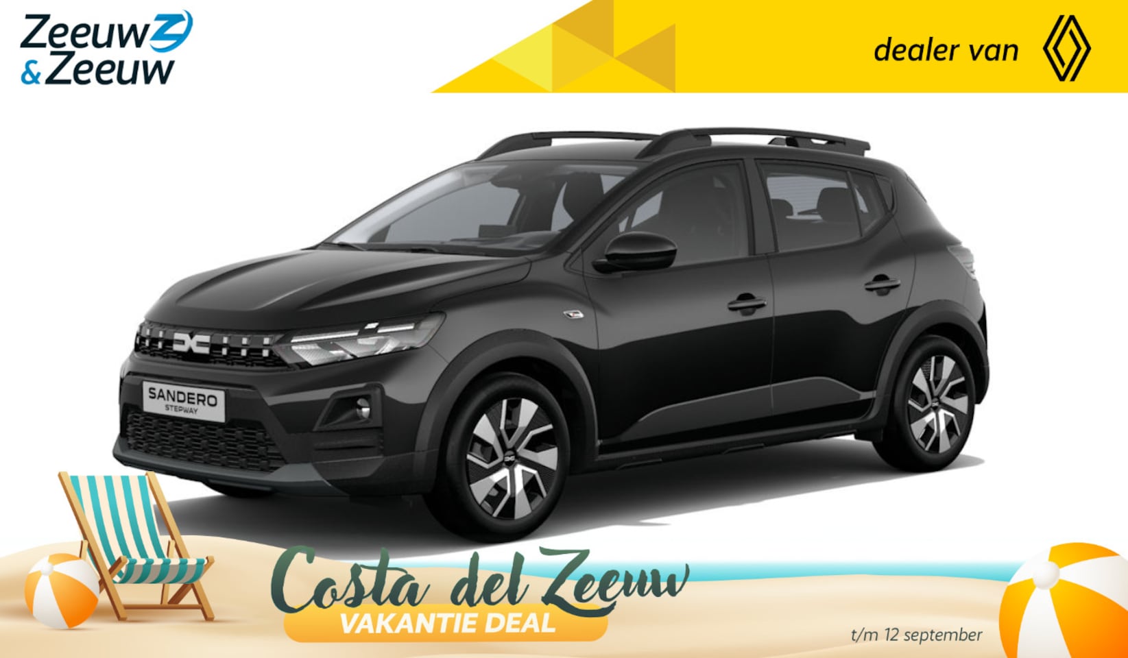 Dacia Sandero Stepway - (ANWB Private Lease Actie v.a. € 389,-) Eco-G 120 Expression | Wij maken graag een Private - AutoWereld.nl
