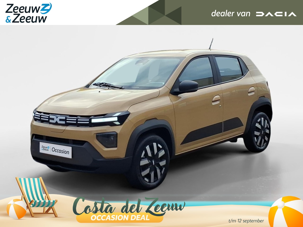 Dacia Spring - Expression 65 26.8 kWh | Airco | Cruise Control met snelheidsbegrenzer | DC Lader | Direct - AutoWereld.nl