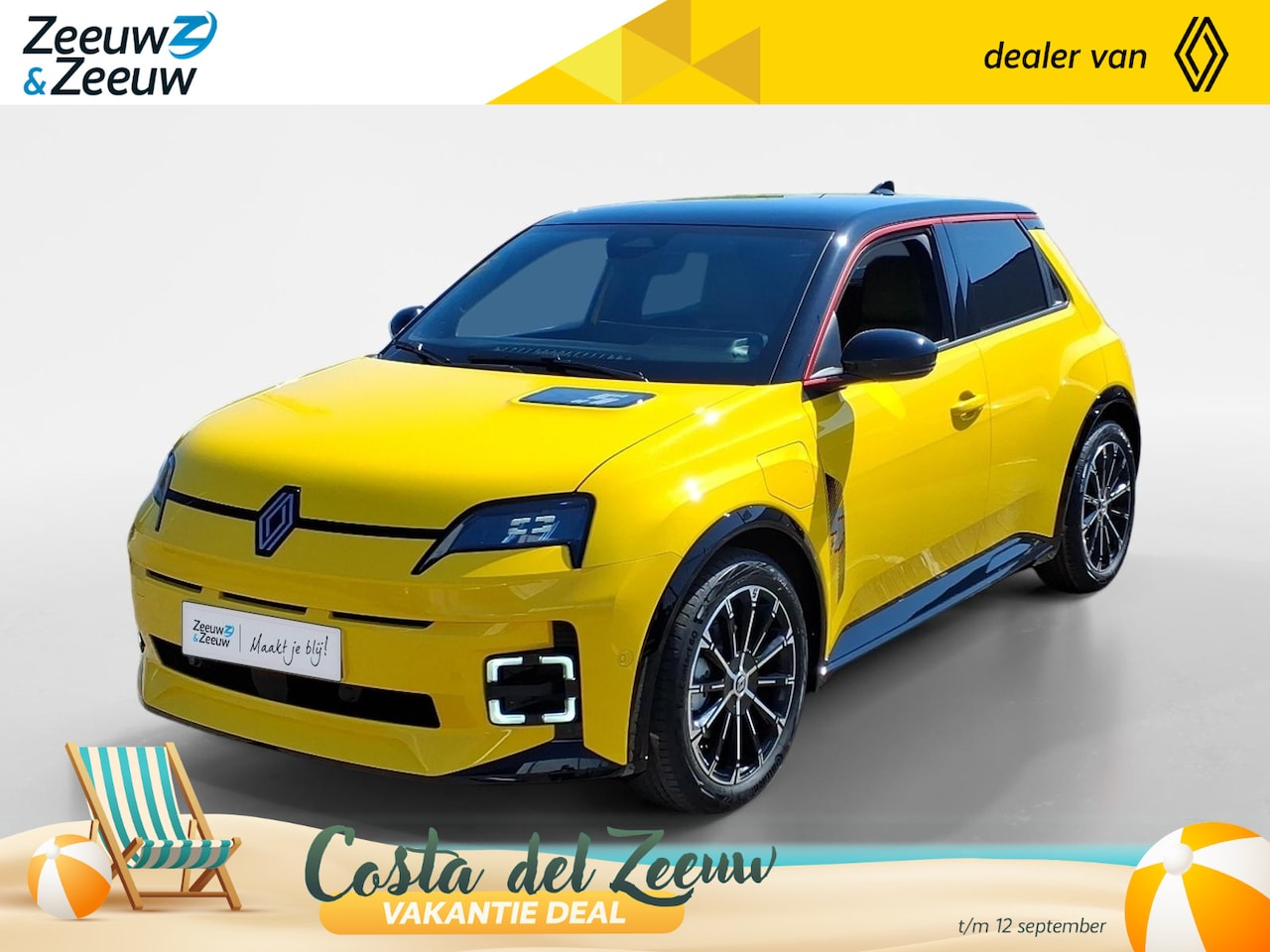 Renault 5 - comfort range iconic cinq 52 kWh Renault 5 E-TECH Electric Iconic 150 PK Comfort Range nu - AutoWereld.nl
