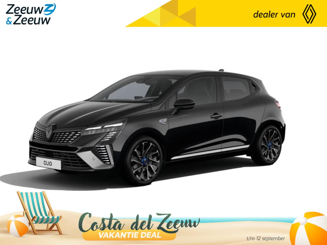 Renault Clio - 1.6 E-Tech Full Hybrid 145 esprit Alpine | NU met € 3000,- Zeeuw en Zeeuw RUN OUT korting - AutoWereld.nl