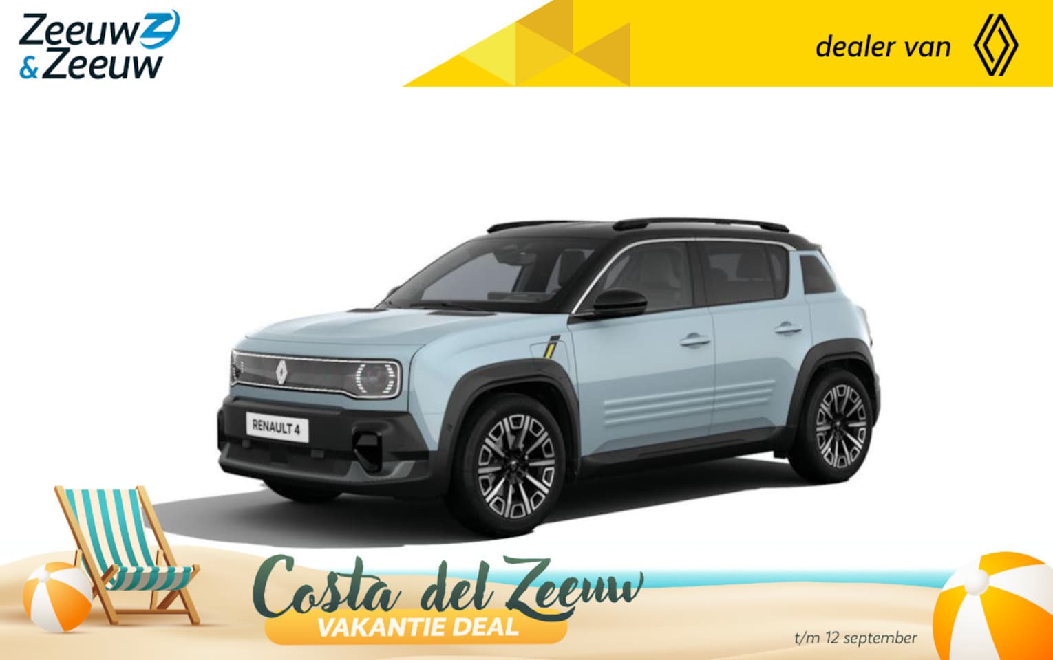 Renault 4 - comfort range iconic 52 kWh | Nieuw te bestellen | €1000,- introductiekorting | Verwarmbar - AutoWereld.nl