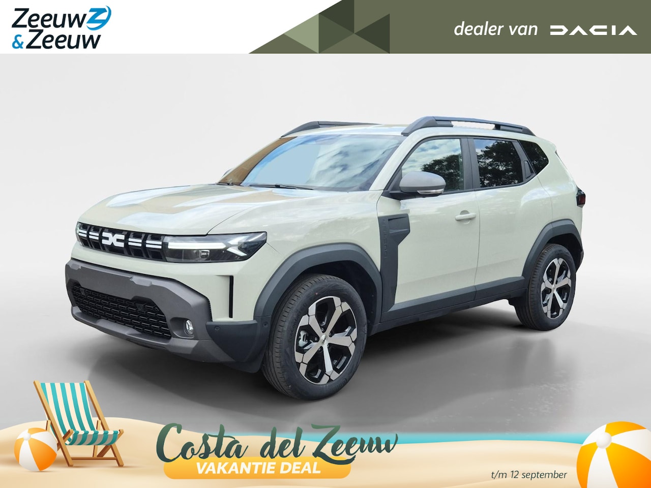 Dacia Duster - 1.6 Hybrid 140 Journey | Verwarmde voorstoelen | Dodehoek detectie | Parkeersensoren voor - AutoWereld.nl