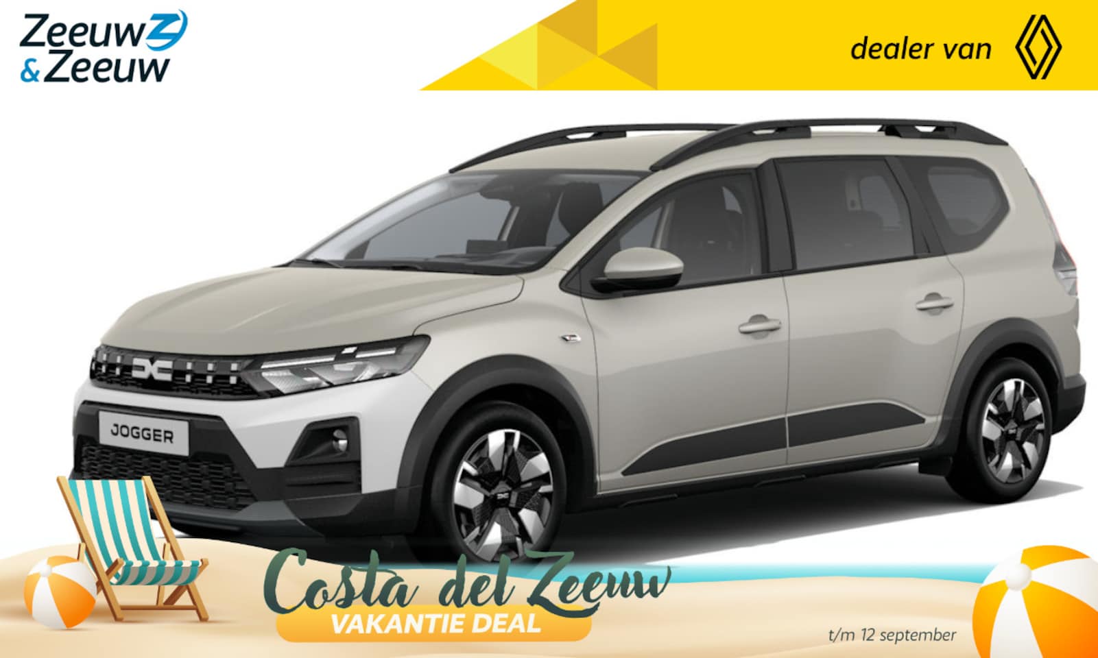 Dacia Jogger - De nieuwe TCe 110 expression l Nu te bestellen bij Zeeuw & Zeeuw met 7 jaar gratis fabriek - AutoWereld.nl