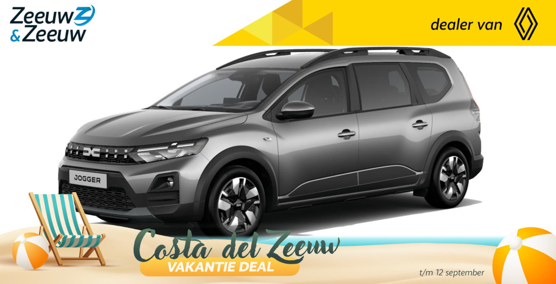 Dacia Jogger - De nieuwe hybrid 155 expression l Nu te bestellen bij Zeeuw & Zeeuw met 7 jaar gratis fabr - AutoWereld.nl