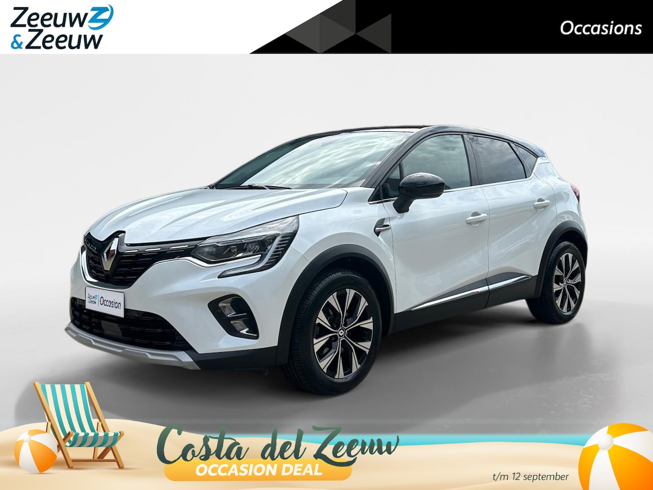 Renault Captur - 1.6 E-Tech Hybrid 145 Intens | Automaat | Apple Carplay & Android Auto | Camera | Parkeers - AutoWereld.nl