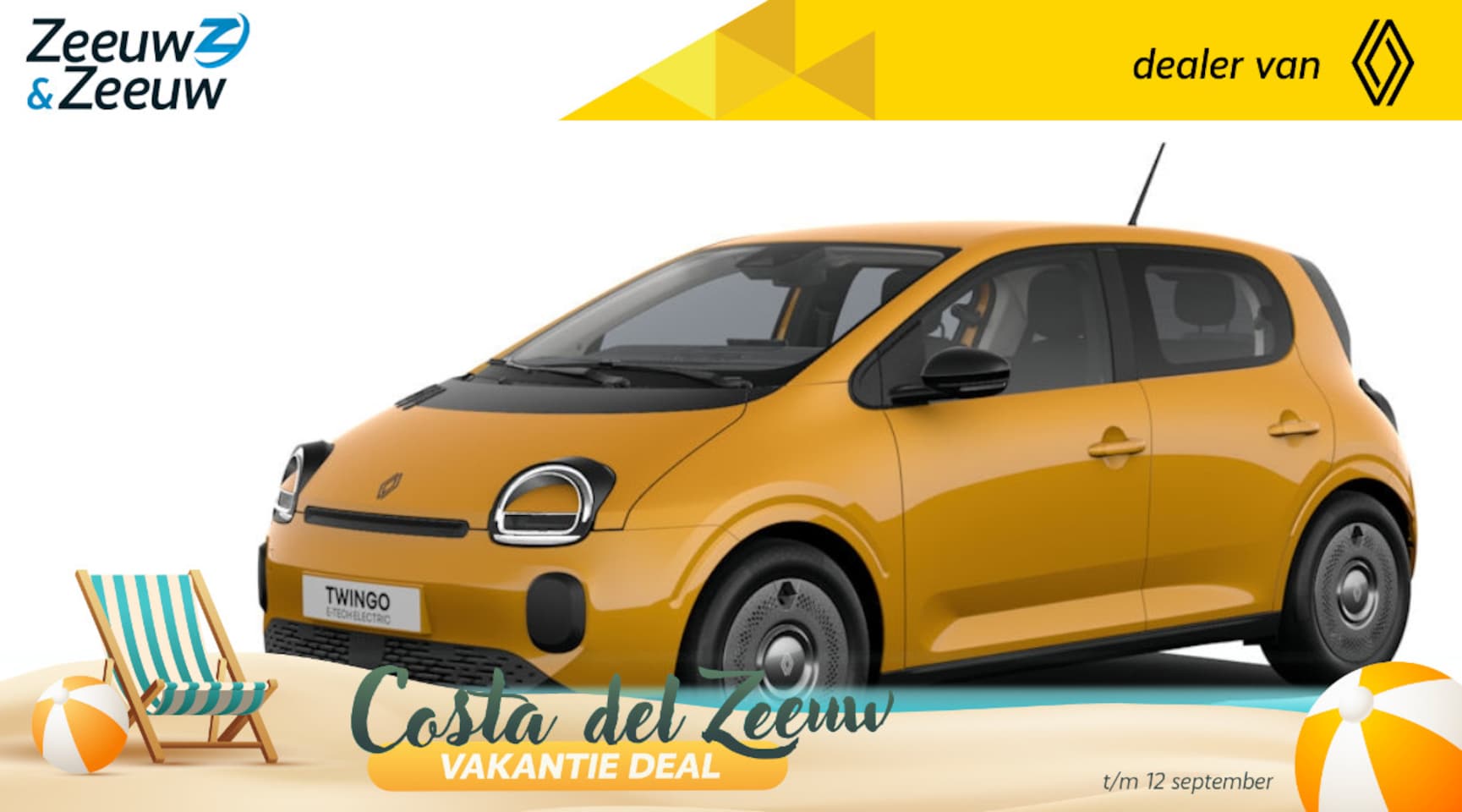 Renault Twingo - urban range evolution 27.5 kWh * NU IN DE SHOWROOM * 5 JAAR GARANTIE * - AutoWereld.nl