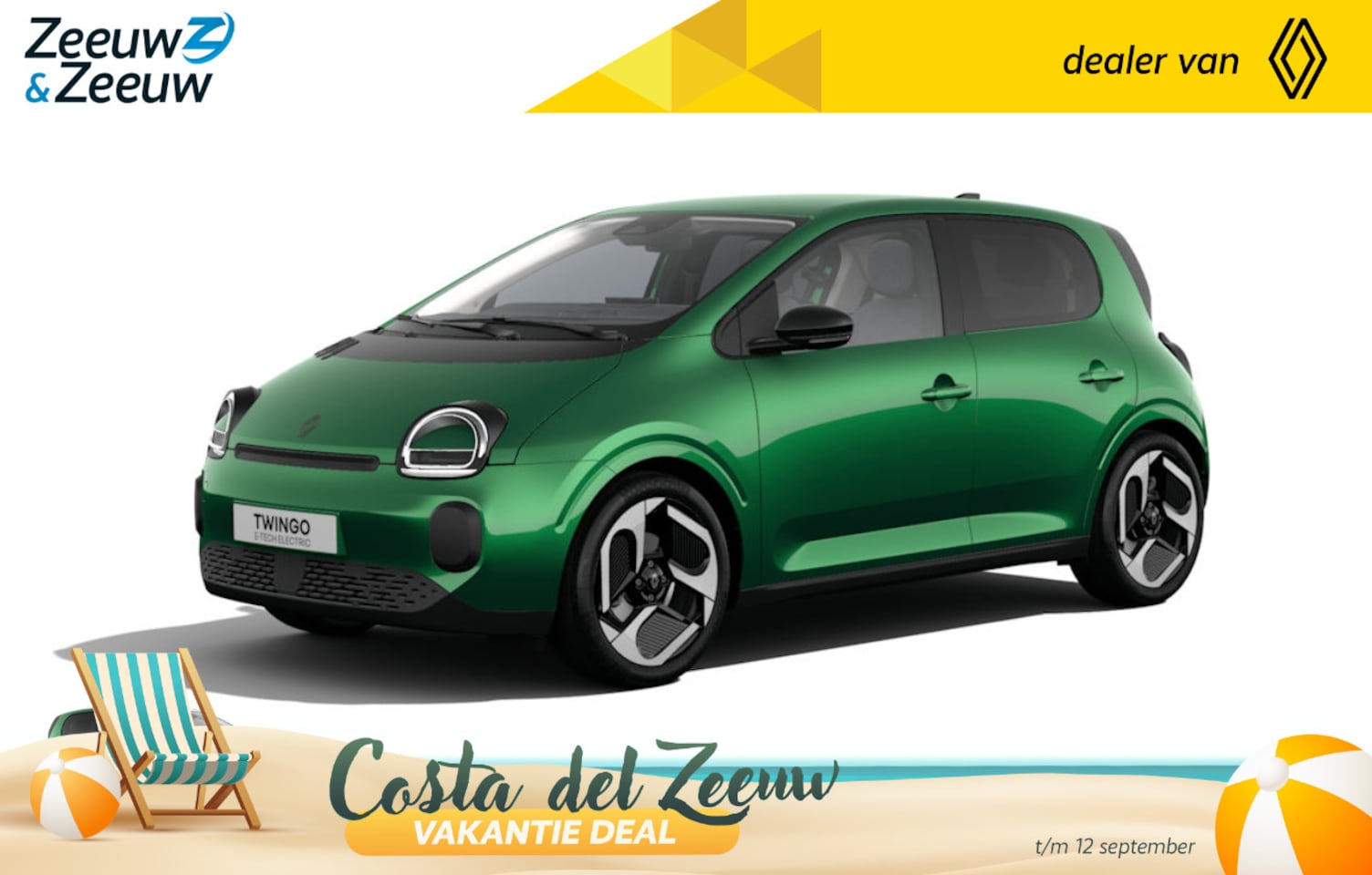 Renault Twingo - urban range evolution 27.5 kWh * NU IN DE SHOWROOM * 5 JAAR GARANTIE * - AutoWereld.nl