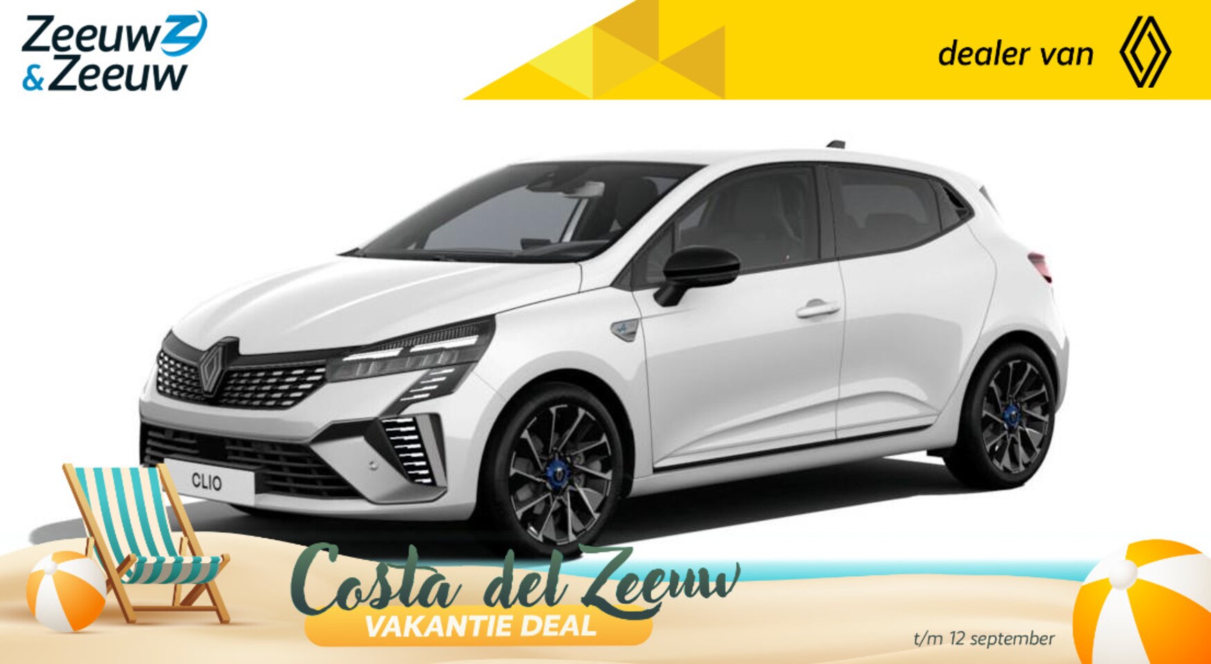 Renault Clio - 1.6 E-Tech Full Hybrid 145 esprit Alpine * CLIO RUN OUT ACTIE, € 3.000,- KORTING * 5 JAAR - AutoWereld.nl