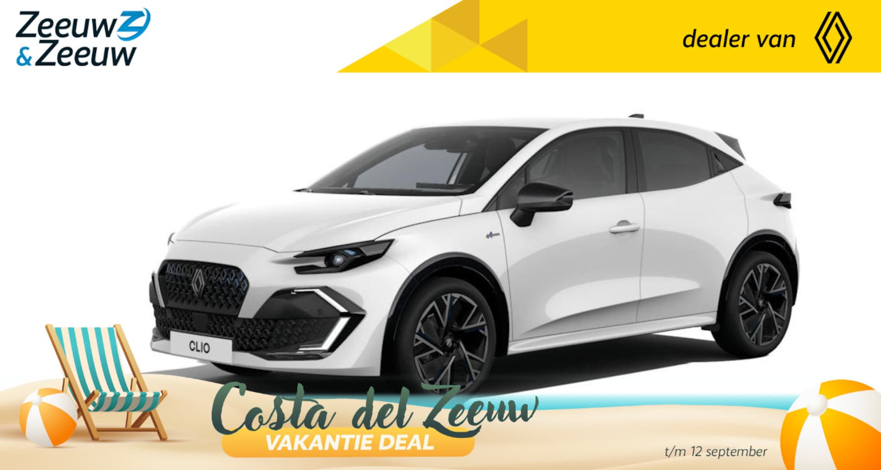 Renault Clio - Esprit Alpine * LMV * ACC * Blindspot warning * Verwarmbare voorstoelen * NU TE BESTELLEN - AutoWereld.nl