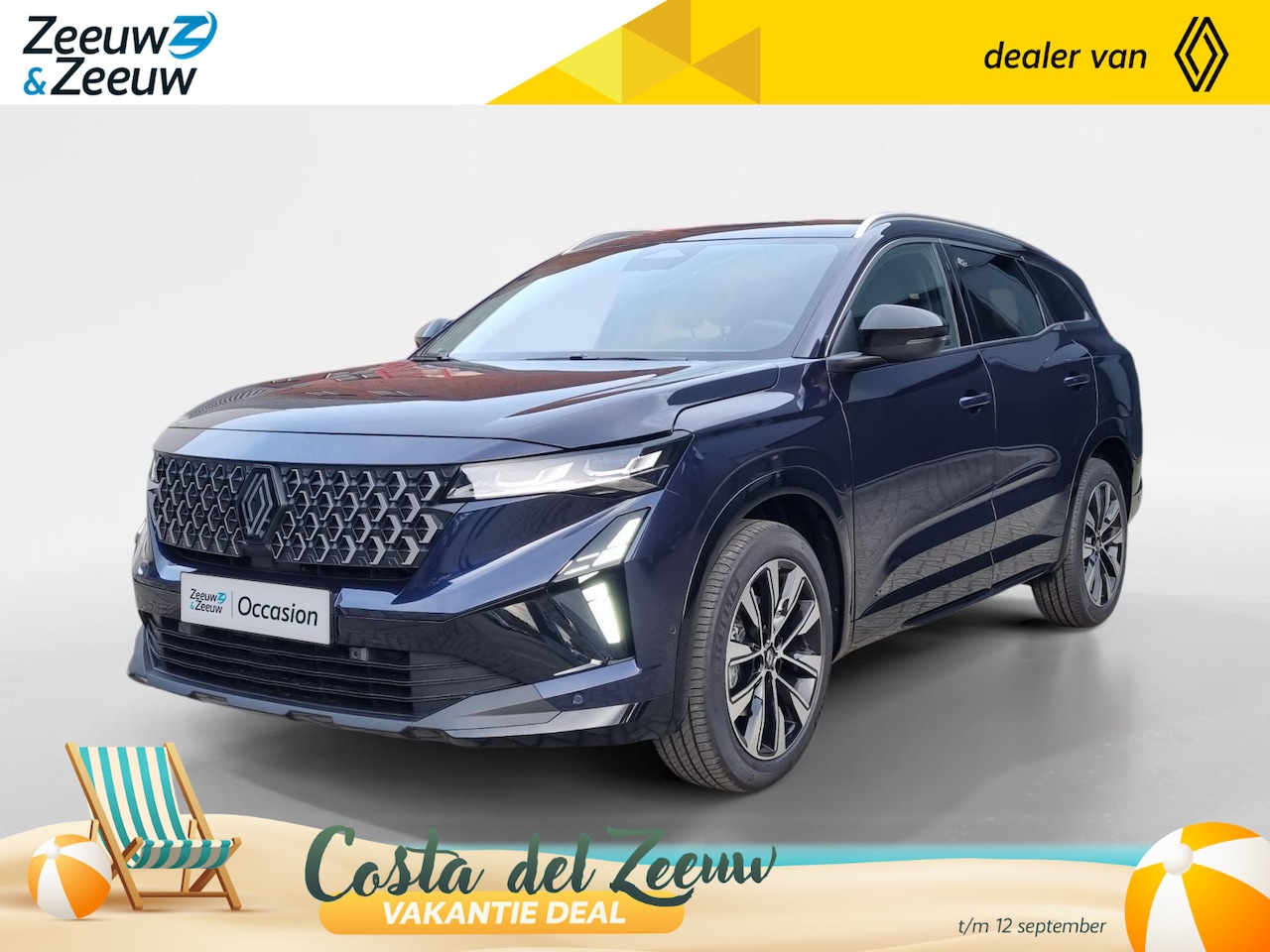 Renault Espace - E-Tech full hybrid 200 techno 7p. Nu op voorraad bij Zeeuw & Zeeuw Naaldwijk // 2.800 Eur - AutoWereld.nl