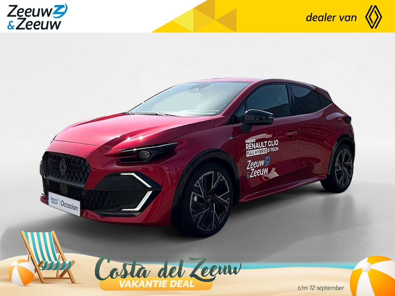 Renault Clio - 1.8 Hybrid 160 esprit Alpine | Harman & Kardon | 360 Camera | Stoel- & Stuurverwarming | A - AutoWereld.nl