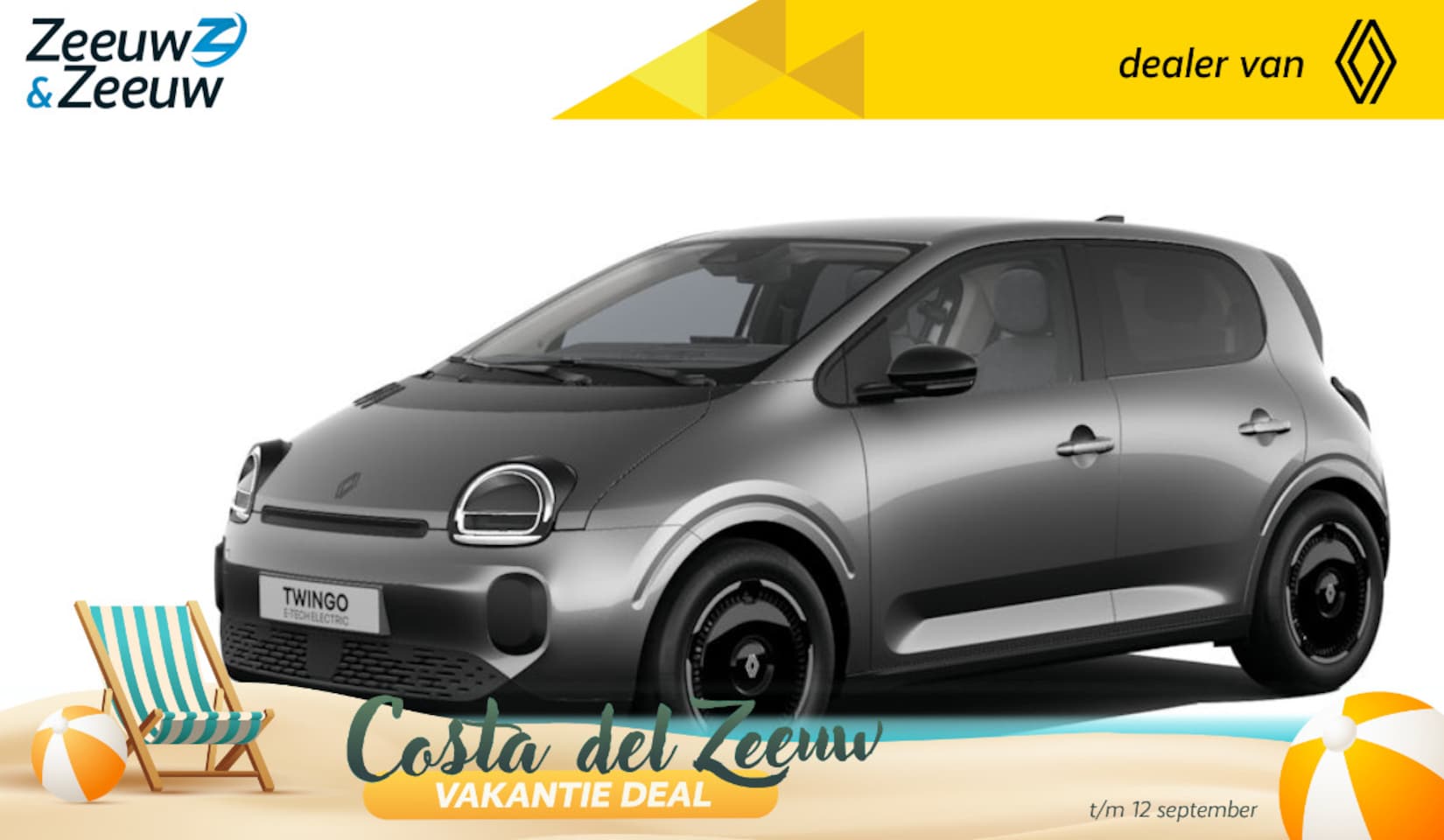 Renault Twingo - urban range evolution 27.5 kWh * NU IN DE SHOWROOM * 5 JAAR GARANTIE * - AutoWereld.nl