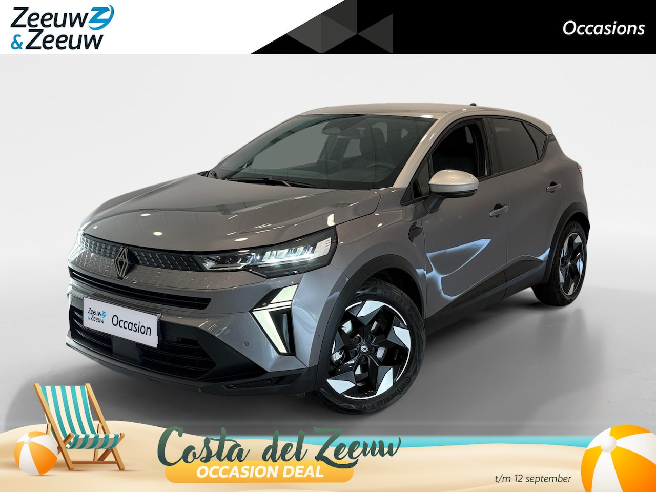 Renault Captur - 1.8 E-Tech full hybrid 160PK techno *Automaat*Navi+Camera*Stoel/Stuur Verw.*Adaptive Cruis - AutoWereld.nl