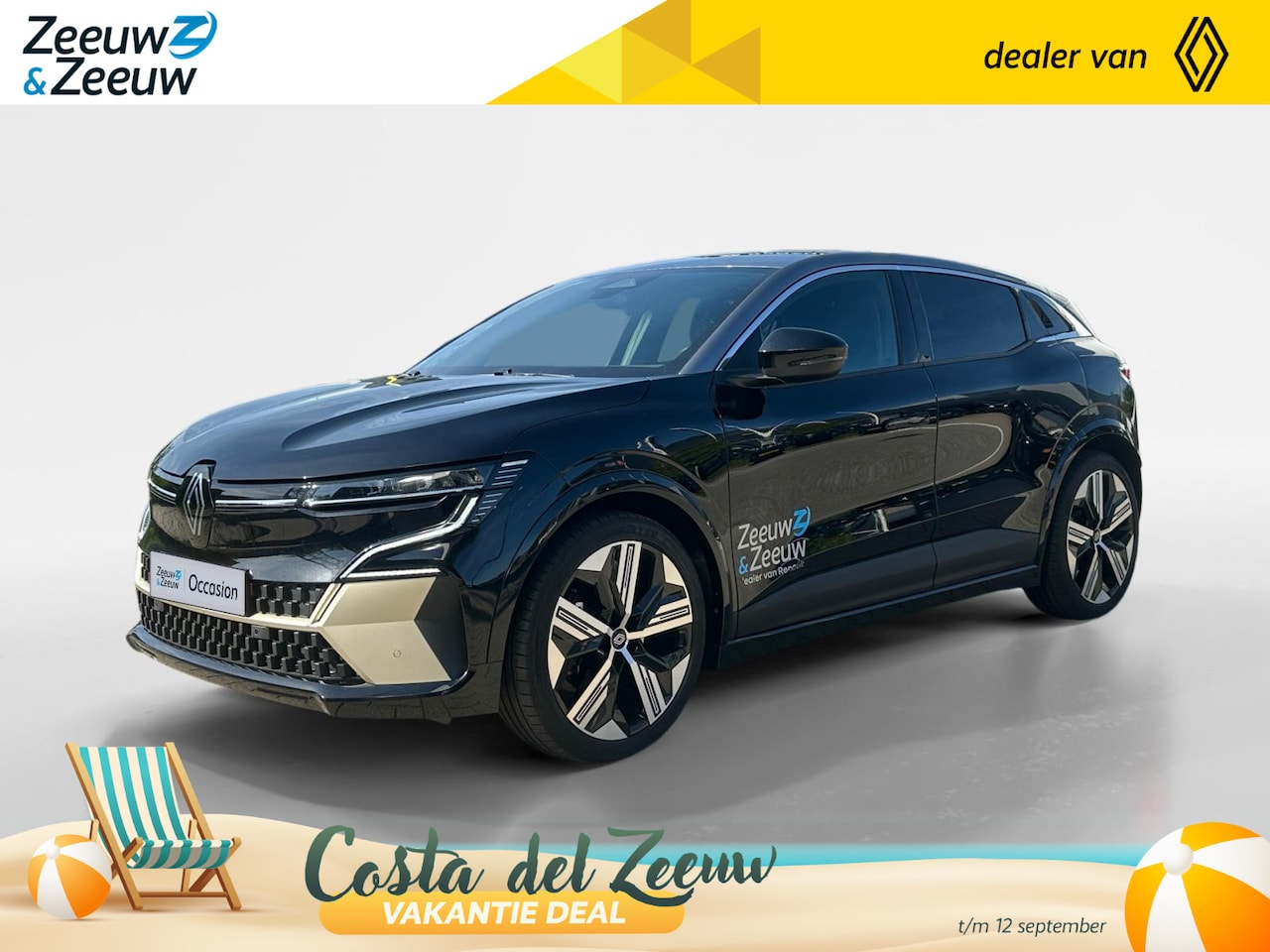 Renault Mégane E-Tech - comfort range iconic 60 kWh | Stuur & Stoelverwarming | Elektrische Stoelverstelling | Sfe - AutoWereld.nl
