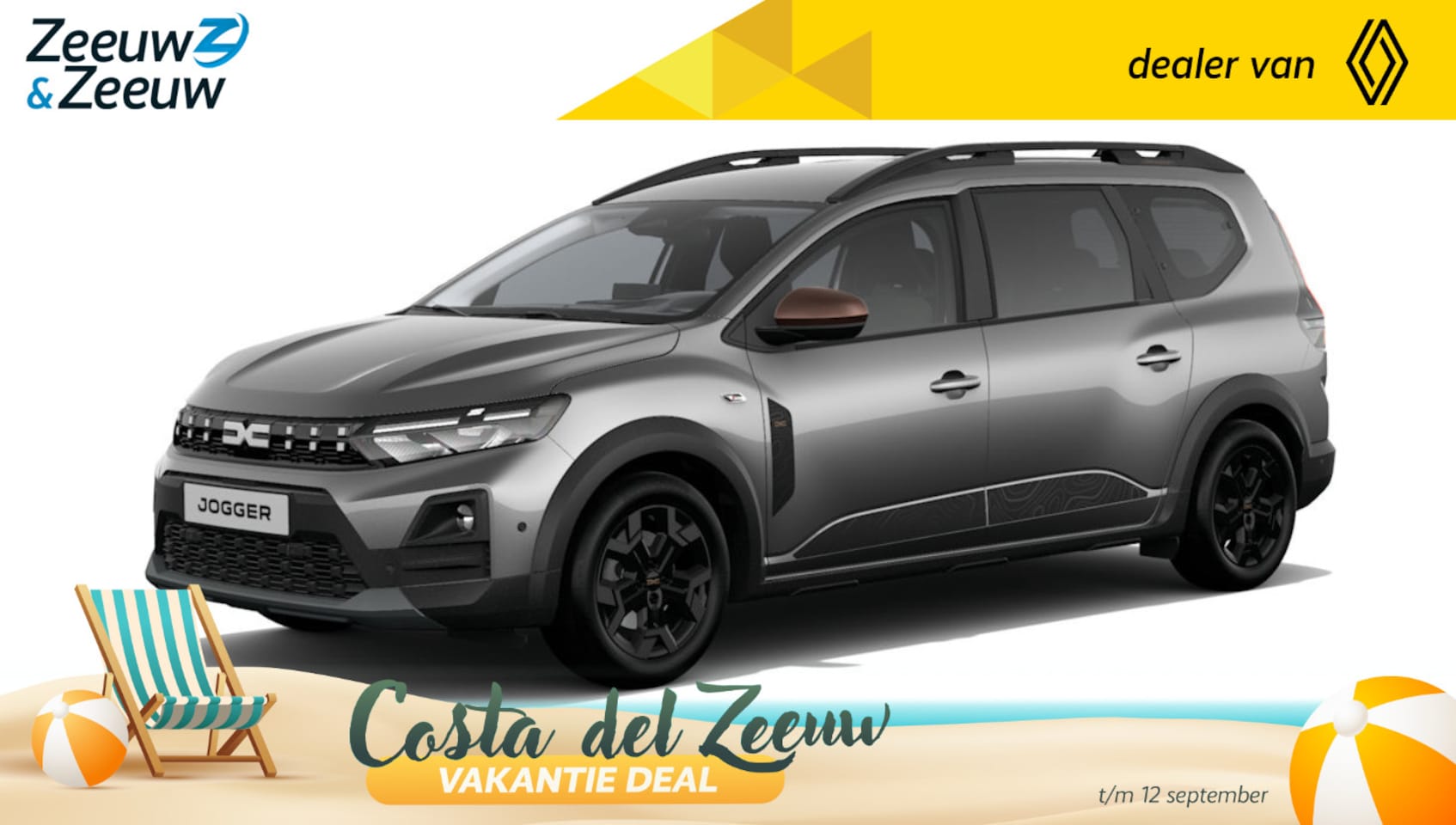 Dacia Jogger - 1.2 Eco-G 120 limited edition 7p. | Gratis 7 jaar fabrieksgarantie tot 140.000km | Dacia G - AutoWereld.nl