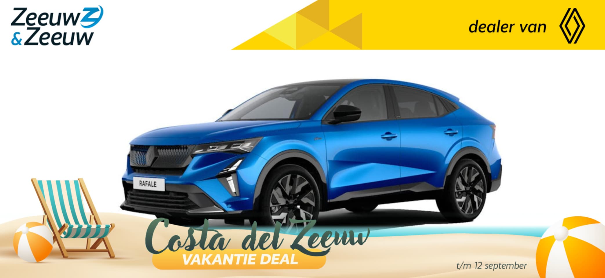 Renault Rafale - E-Tech full hybrid 200 esprit Alpine | NU uit voorraad leverbaar met €8.000,- Zeeuw & Zeeu - AutoWereld.nl