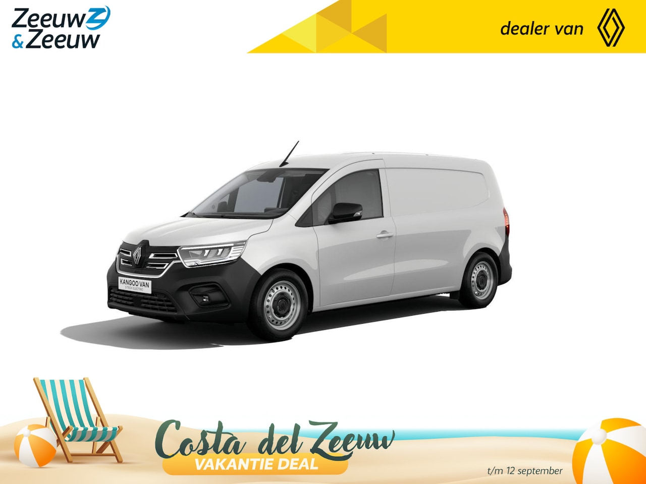 Renault Kangoo E-Tech - Advance L2 44 kWh Korting 14% | 1,9% rente financial lease actie | Zeeuw & Zeeuw Naaldwijk - AutoWereld.nl