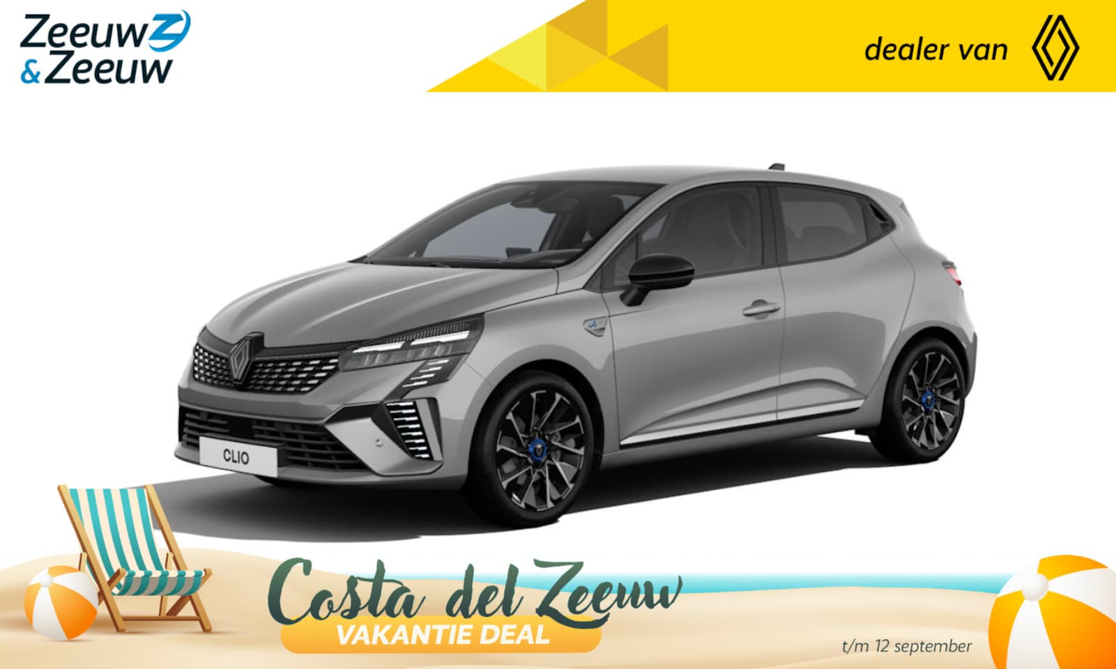 Renault Clio - E-Tech Full Hybrid 145 esprit Alpine Uit voorraad leverbaar op is op - AutoWereld.nl