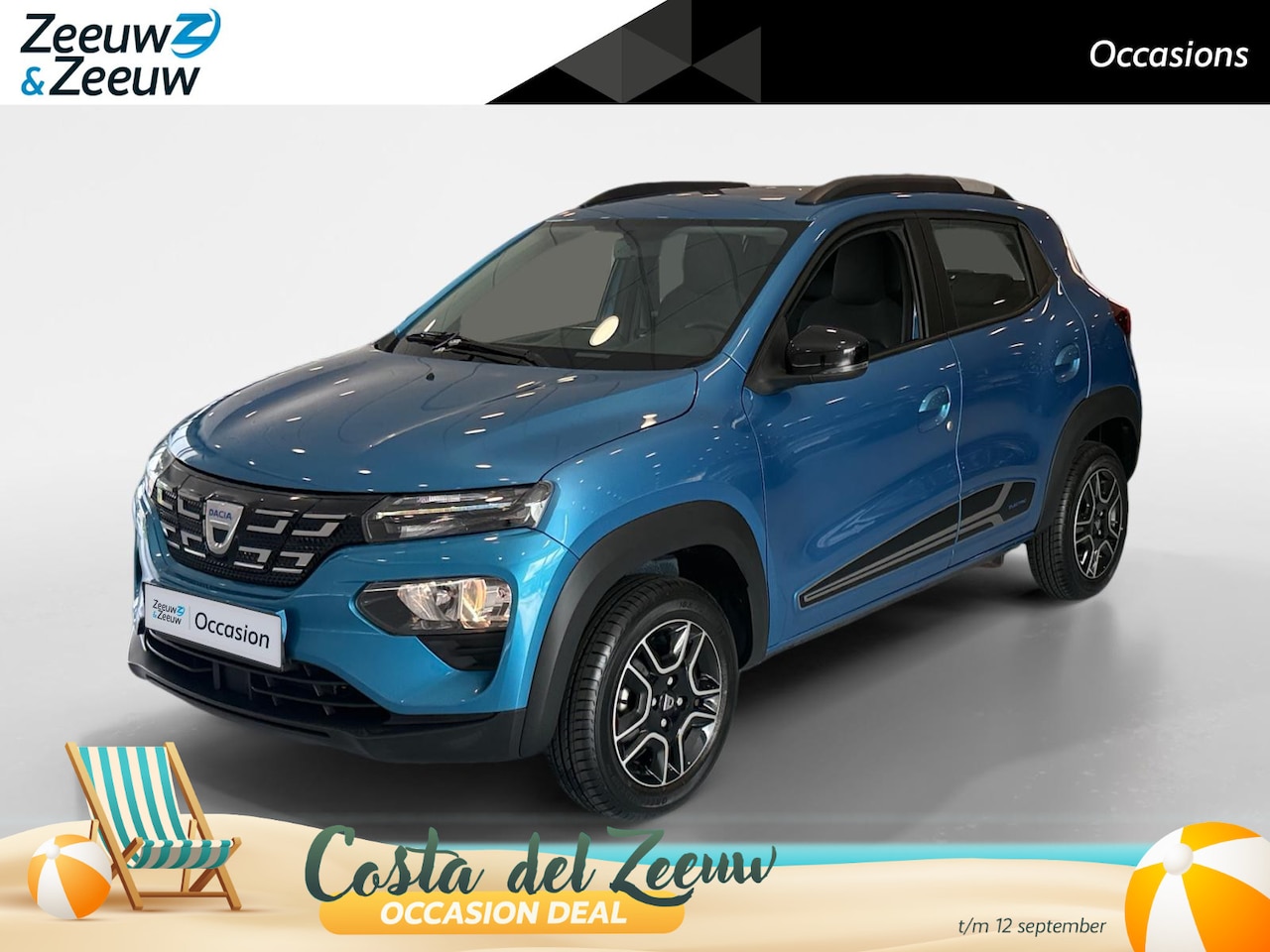 Dacia Spring - Comfort 27 kWh *Automaat*Bluetooth*Airco*Lage K.M.! - AutoWereld.nl