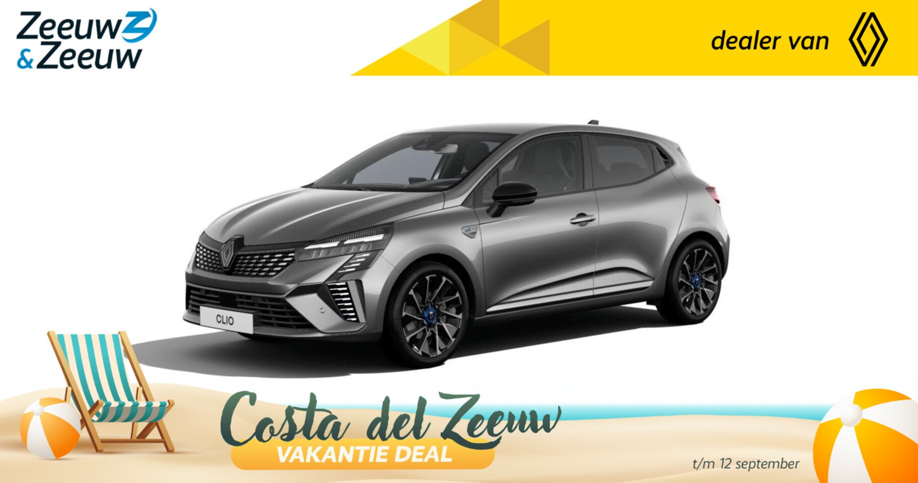 Renault Clio - 1.6 E-Tech Full Hybrid 145 esprit Alpine Uit voorraad leverbaar op = op - AutoWereld.nl
