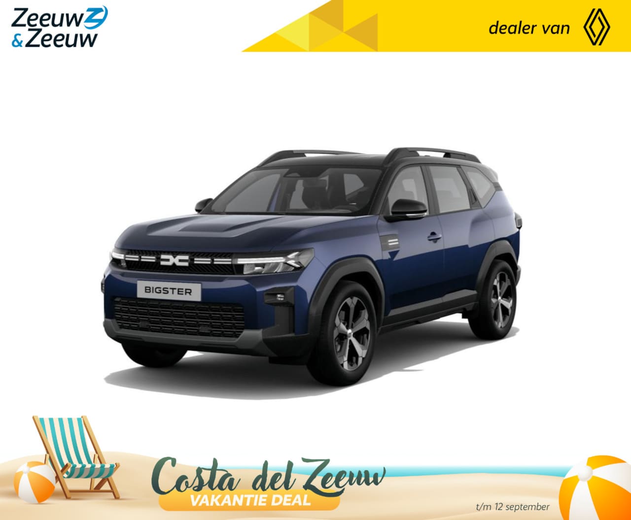 Dacia Bigster - (Zeeuw & Zeeuw Private Lease Actie v.a. € 566,-) Hybrid 155 Journey | Wij maken graag een - AutoWereld.nl