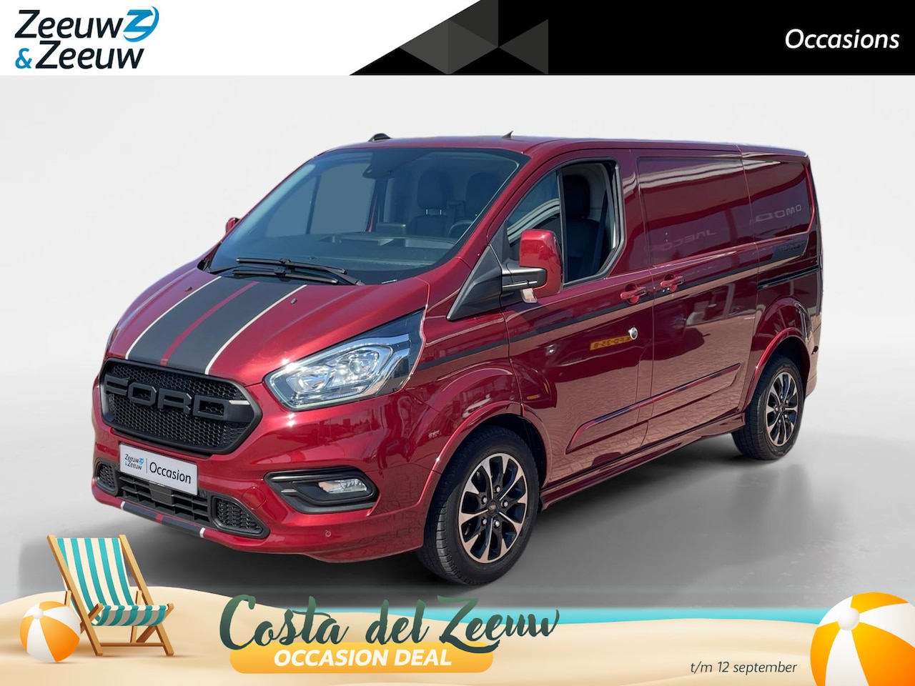 Ford Transit Custom - 320 2.0 TDCI L1H1 Sport *185PK Automaat*Dubbele schuifdeur*Navigatie*Camera*Parkeersensore - AutoWereld.nl