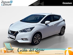 Nissan Micra - 0.9 IG-T Acenta *Navi via Carplay*Airco*Cruise Control*LM.Velgen*Nette auto
