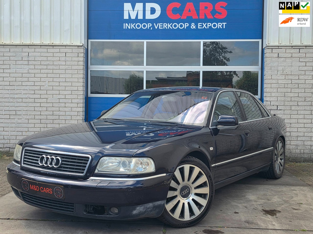 Audi A8 - 2.8 5V Exclusive AUTOMAAT/NAP/PDC/AIRCO/LEER - AutoWereld.nl