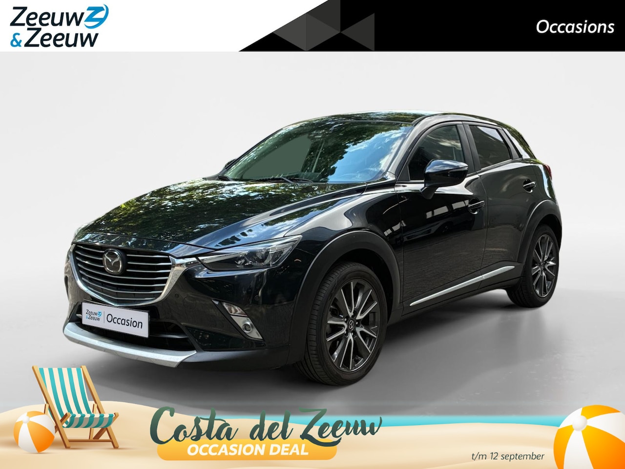 Mazda CX-3 - 2.0 SkyActiv-G 120 TS Head up Display | Bose | Navi | Stoelverwarming - AutoWereld.nl