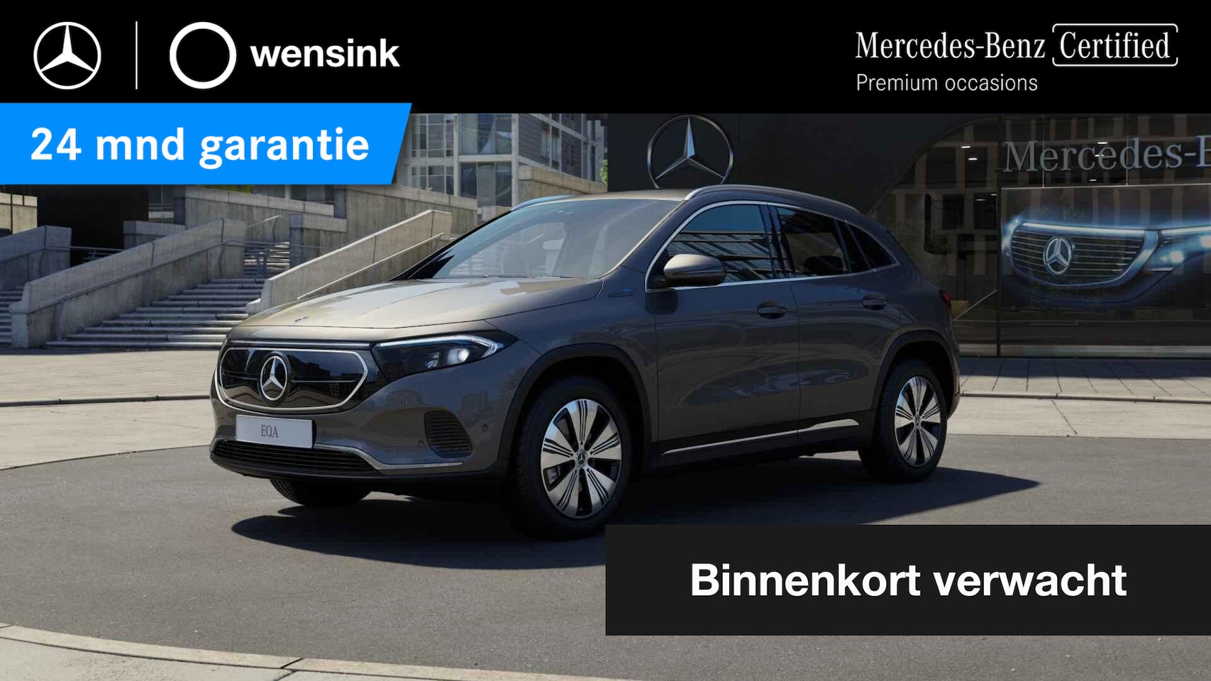 Mercedes-Benz EQA - 250 Business Solution Luxury 67 kWh | Trekhaak | Stoelverwarming | - AutoWereld.nl