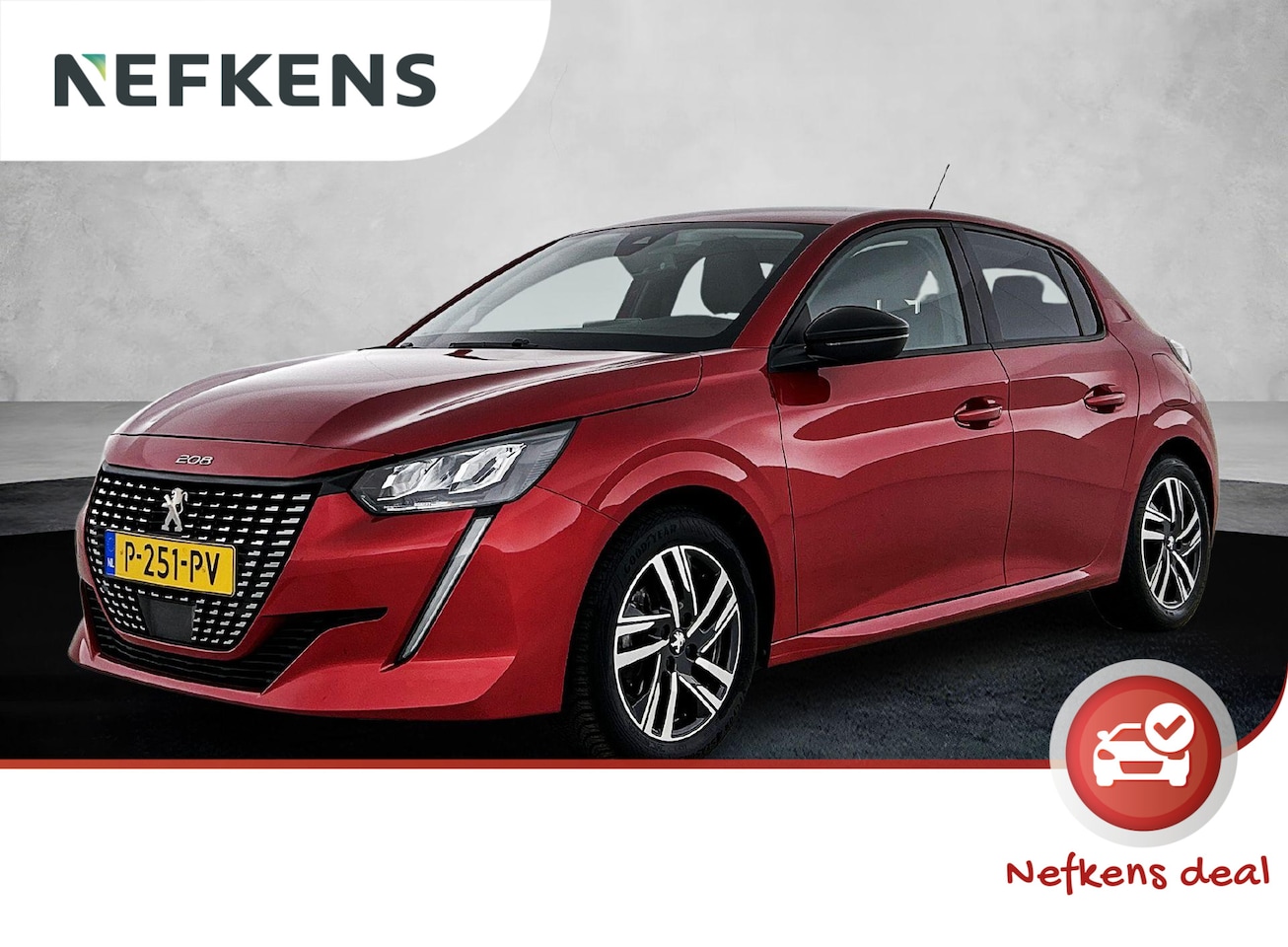 Peugeot 208 - Allure Pack 100pk | Automatische Airco | Navigatie | Camera achter | Lichtmetalen velgen | - AutoWereld.nl