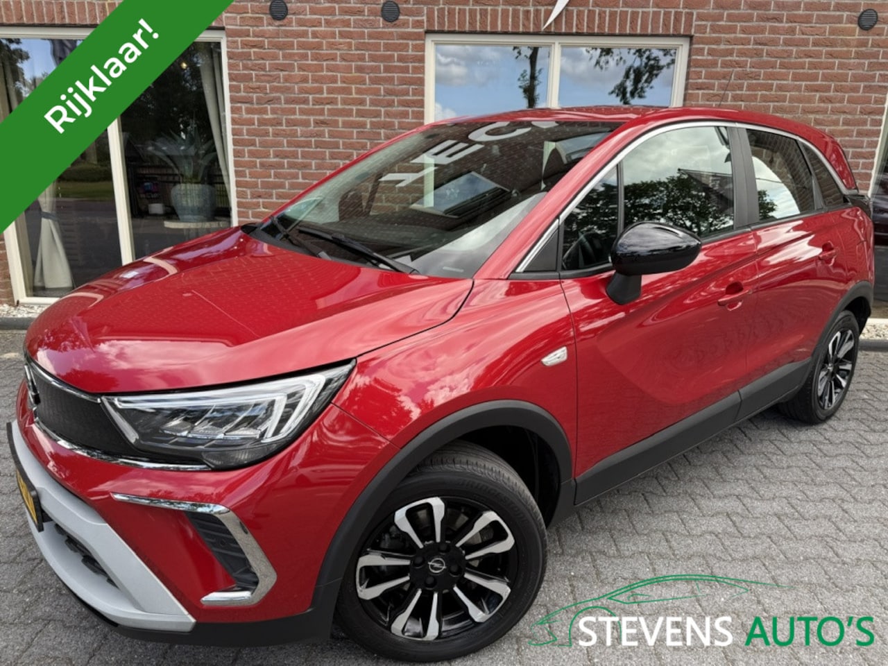 Opel Crossland - 1.2 Turbo Bns Eleg. TREKHAAK / 1/2LEER / FULL.LED / CAMERA / CLIMA - AutoWereld.nl