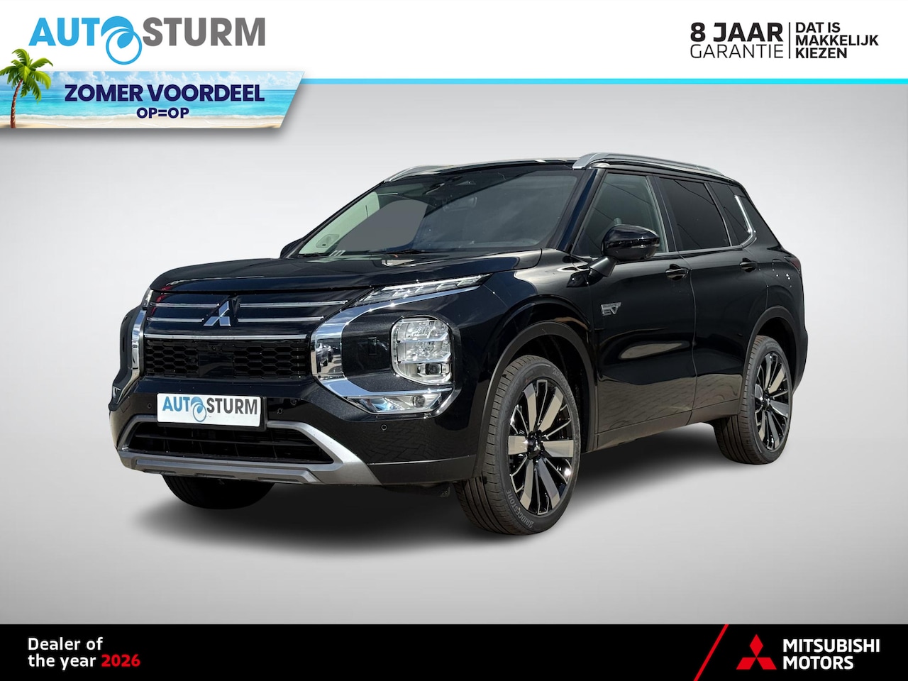 Mitsubishi Outlander - 2.4 PHEV Intense+ 2.4 PHEV Intense + - AutoWereld.nl