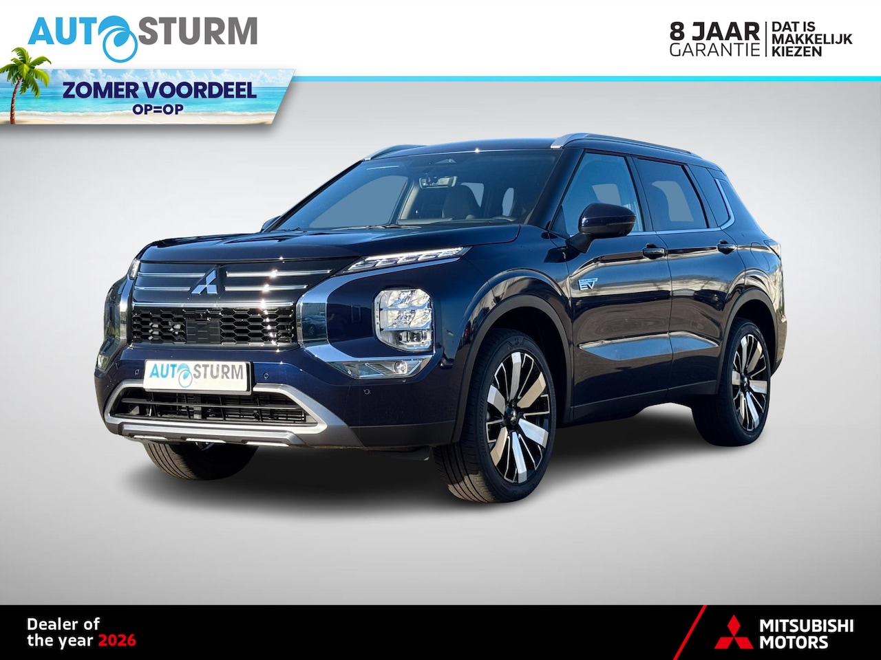 Mitsubishi Outlander - 2.4 PHEV Intense+ 2.4 PHEV Intense+ - AutoWereld.nl