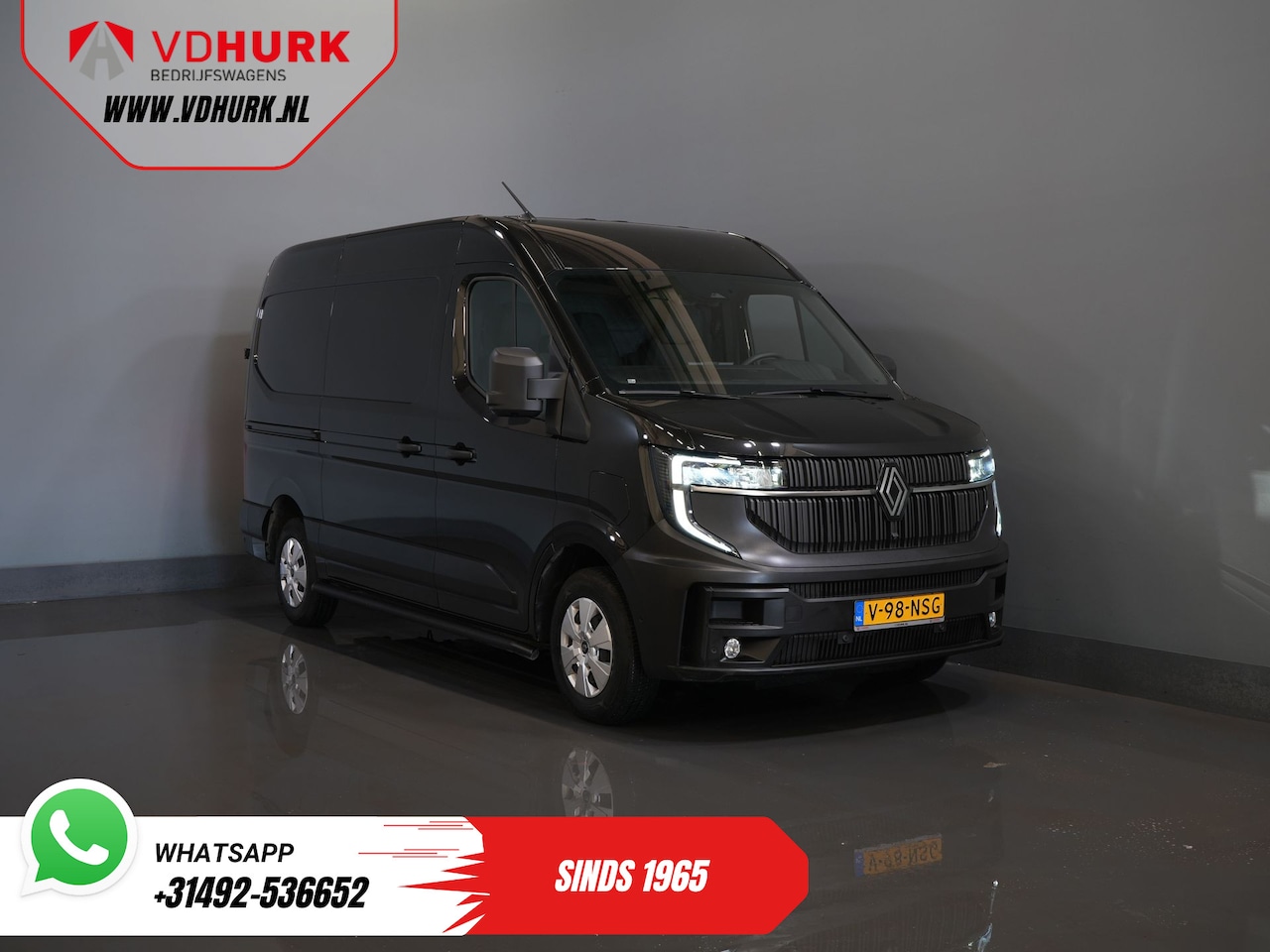 Renault Master E-Tech - 87 kWh 447 km WLTP 145 pk L2H2 NL Auto/ LED/ Snellader/ Carplay/ Stoelverw./ Inrichting/ C - AutoWereld.nl