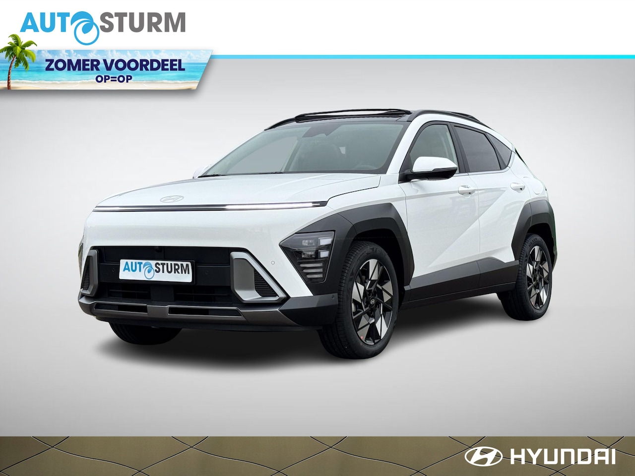 Hyundai Kona - 1.6 GDI HEV Premium Sky 1.6 GDI HEV Premium Sky - AutoWereld.nl