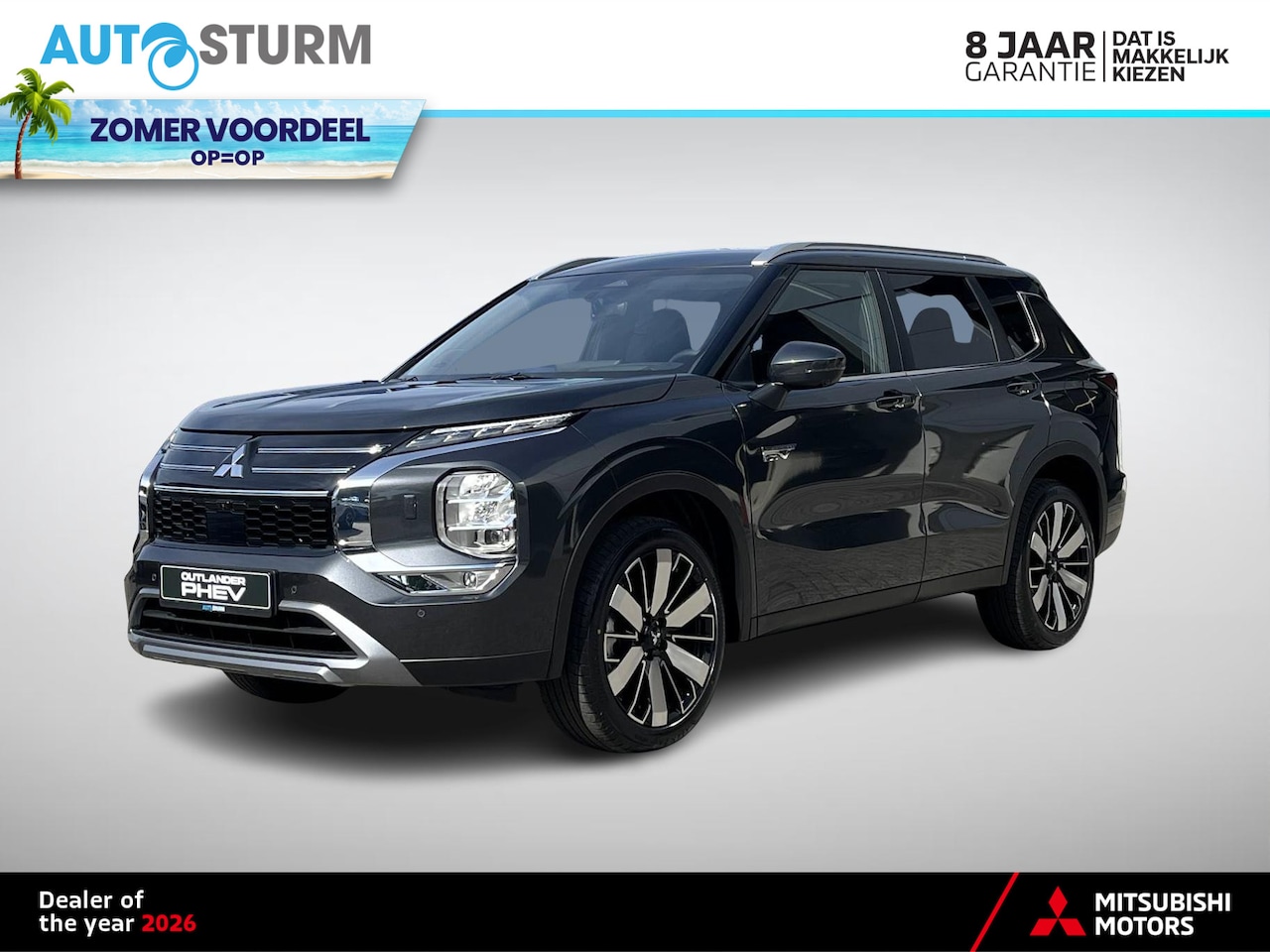 Mitsubishi Outlander - 2.4 PHEV Intense+ 2.4 PHEV Intense+ - AutoWereld.nl