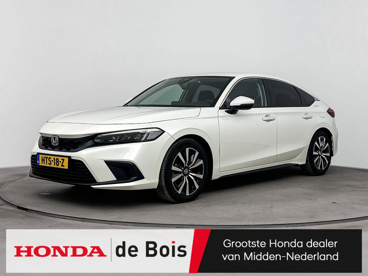 Honda Civic - 2.0 e:HEV Elegance | Automaat | Trekhaak | Navigatie & Carplay | Camera | Stoelverwarming - AutoWereld.nl