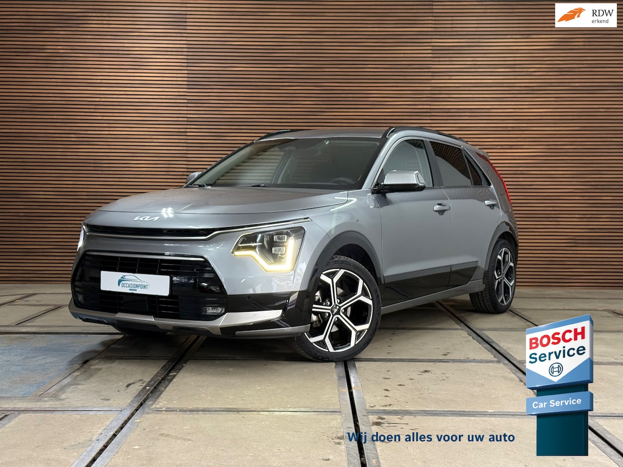 Kia Niro - 1.6 GDi HEV Mild-Hybrid DynamicPlusLine | Cruise adapt. | Camera | 18Inch | Winterpakket | - AutoWereld.nl