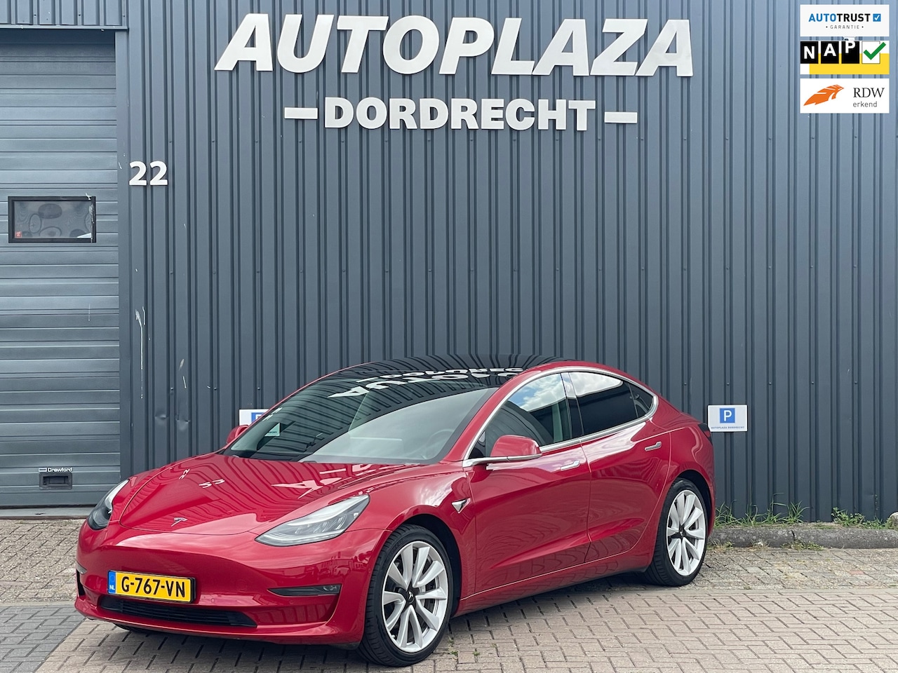 Tesla Model 3 - Long Range RWD Long Range AWD 75 kWh|SOH87%|Pano|Cam|Stoelverw| - AutoWereld.nl
