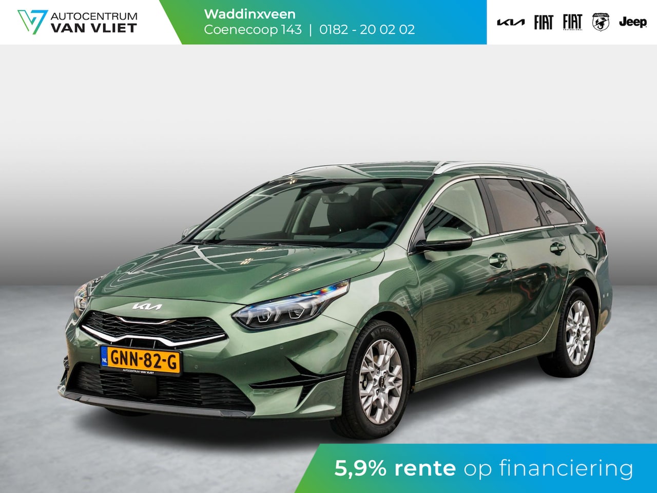 Kia Cee'd Sportswagon - Ceed 1.0 T-GDi DynamicPlusLine Navigatie l Stoel Stuur verwarming l - AutoWereld.nl