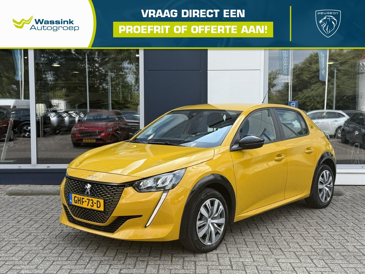 Peugeot e-208 - EV Active Pack 50 kWh Navigatie | Cruise control | Stoel verwarming | Apple Carplay & Andr - AutoWereld.nl