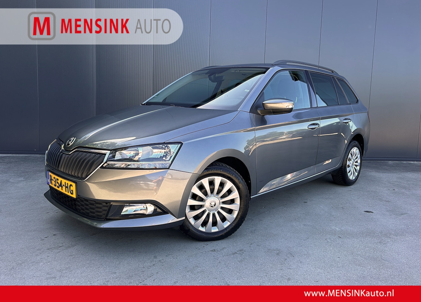 Skoda Fabia Combi - 1.0 TSI Ambition 1e EIGENAAR NAVI AIRCO CRUISE APPLE CARPLAY - AutoWereld.nl